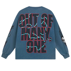 Sunset Drift Layered Long Sleeve T-Shirt