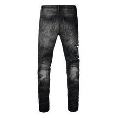 Patchwork Jeans #1323