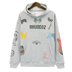 CartoonLogo logo pattern printing Hoodies