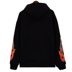 Cartoon letter pattern printing Hoodie