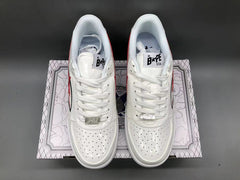 A Bathing Ape  Sta Low Shark White