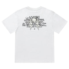 Crew Neck Unisex Street Style Plain Cotton T-Shirt