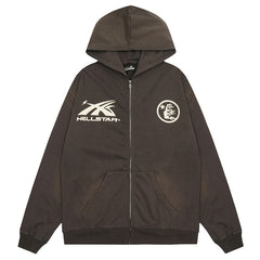 Sports Zip-Up Hoodie