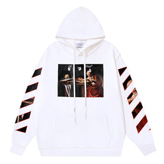 Caravaggio oil painting pattern printing Hoodies