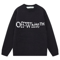Letter Logo Sweater