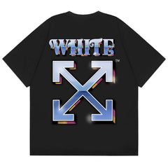 Alphabet Arrow Pattern T-Shirts