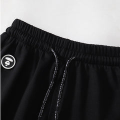 Ape Head Pattern Printed Short