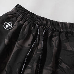 Ape Head Pattern Printed Short