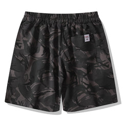 Ape Head Pattern Printed Short