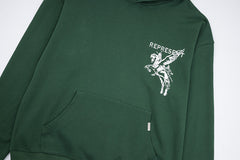 Mascot-print jersey Hoodie