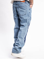 Tribal Patched Jeans