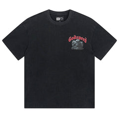 Skeletons Pattern Printed T-Shirts #1059