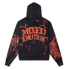 Acid Wash “Deserted” Hoodie