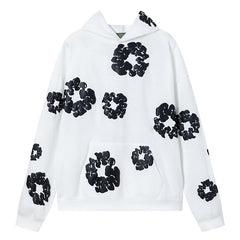 Kapok Pattern Printed Hoodie