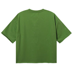 Revival Rhinestone Cropped Tee