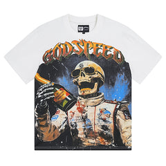 Skeletons Champagne Racer T-Shirts #3016