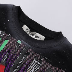 Boys Hunter Rhinestone Cropped Tee