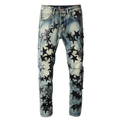 Star Patch Jean #694