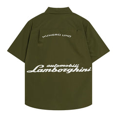 X Automobili Lamborghini Uno Button Up Shirt