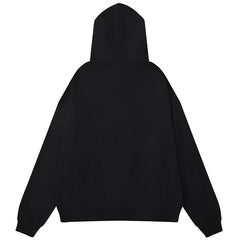 Micro-label letters 4x4 print Hoodie