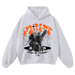 Streetwear-Style Print Hoodies