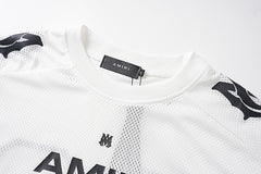 Logo Mesh printed T-shirt