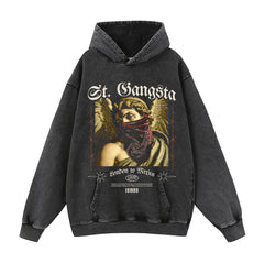 Streetwear-Style Print Hoodies