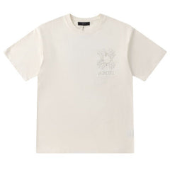 Embroidered Letter T-shirt