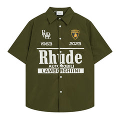 X Automobili Lamborghini Uno Button Up Shirt