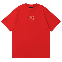 "FG" Logo Printd  T-Shirts