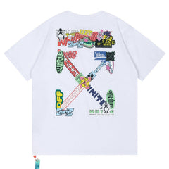 Arrow Logo Printed T-Shirt