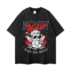 Streetwear-Style Print Tee