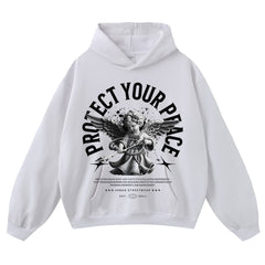Streetwear-Style Print Hoodies