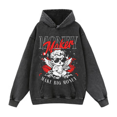Streetwear-Style Print Hoodies