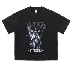Streetwear-Style Print Tee