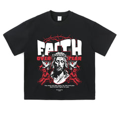 Streetwear-Style Print Tee