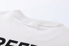 Cartoon Printed Vintage Washed T-Shirt