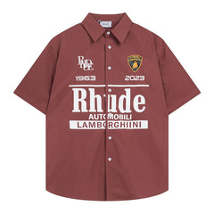 X Automobili Lamborghini Uno Button Up Shirt
