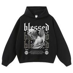 Streetwear-Style Print Hoodies