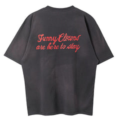 Letter Logo Printed T-Shirt