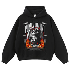 Streetwear-Style Print Hoodies