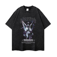 Streetwear-Style Print Tee