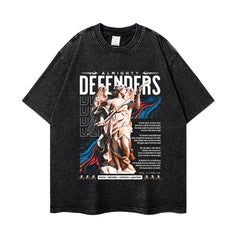 Streetwear-Style Print Tee