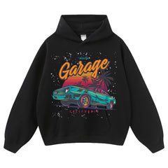 Streetwear-Style Print Hoodies