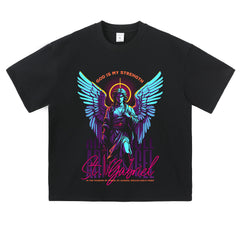 Streetwear-Style Print Tee