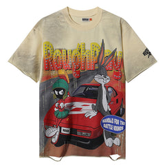 Looney Tunes Vintage "Unlock Hemline" Graphic Tee