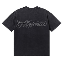 Bulldog Graphic Crop Tee
