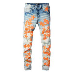 Star Patch Jeans #824