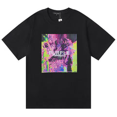 Logo Pattern Print T-Shirt