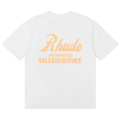Authorized Slogan Letters Printed T-Shirt